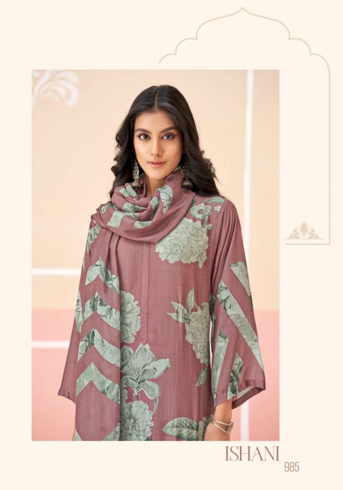 Ishani By Sahiba Muslin Silk Digital Printed Dress Material Wholesalers In Delhi